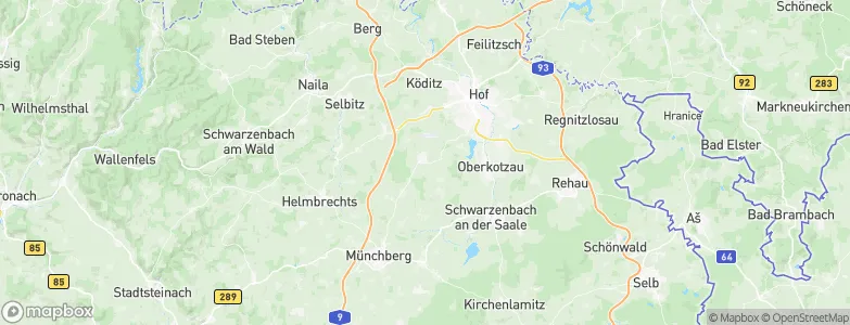 Konradsreuth, Germany Map