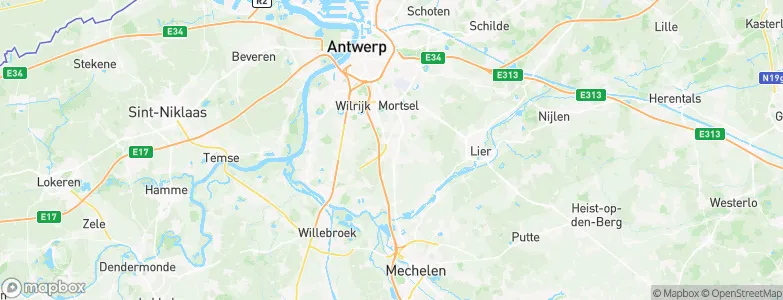 Kontich, Belgium Map