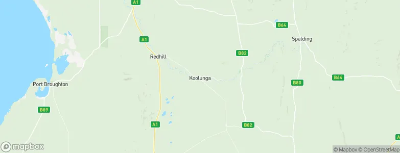 Koolunga, Australia Map
