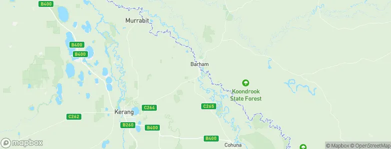 Koondrook, Australia Map