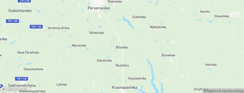 Kooperatorka, Ukraine Map