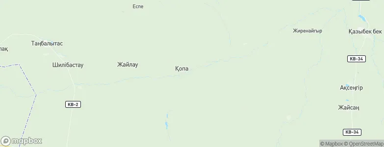 Kopa, Kazakhstan Map