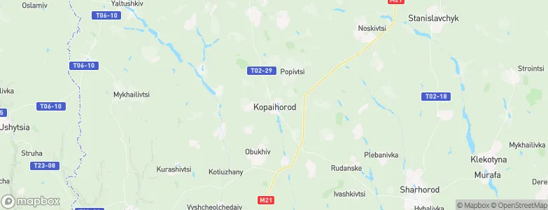 Kopayhorod, Ukraine Map