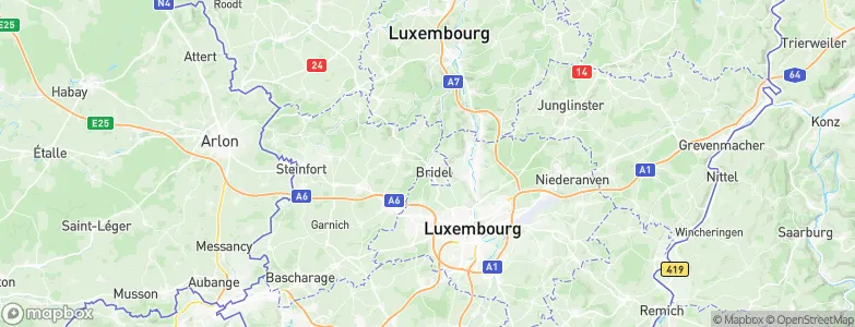 Kopstal, Luxembourg Map