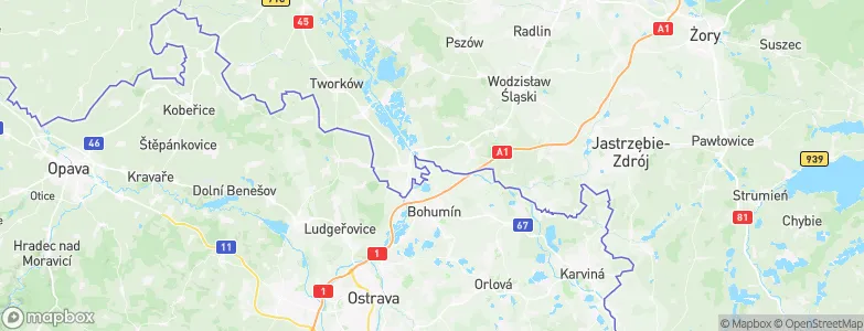 Kopytov, Czechia Map
