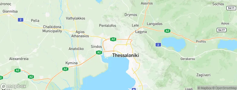 Kordelio-Evosmos, Greece Map