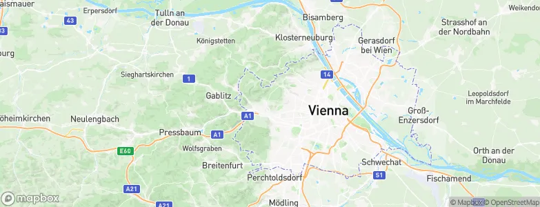 Kordonsiedlung, Austria Map
