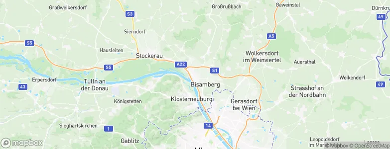 Korneuburg, Austria Map