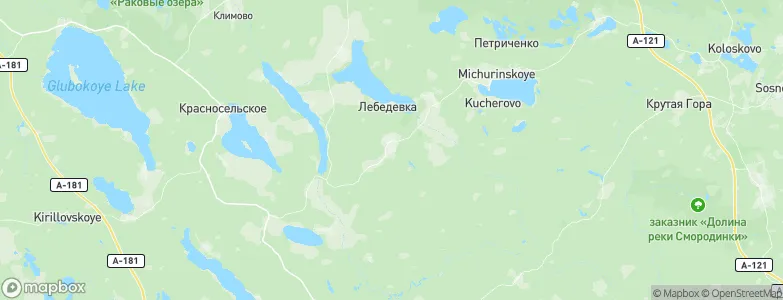 Korobitsyno, Russia Map
