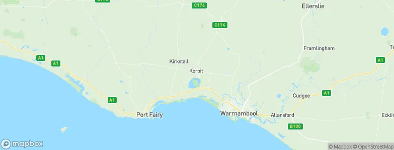 Koroit, Australia Map