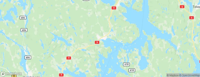 Korpilahti, Finland Map