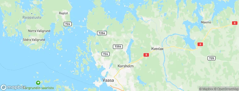 Korsholm, Finland Map