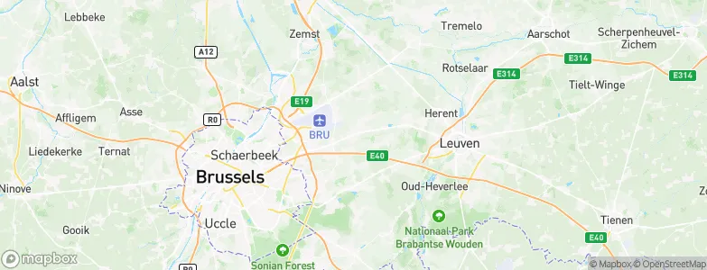 Kortenberg, Belgium Map