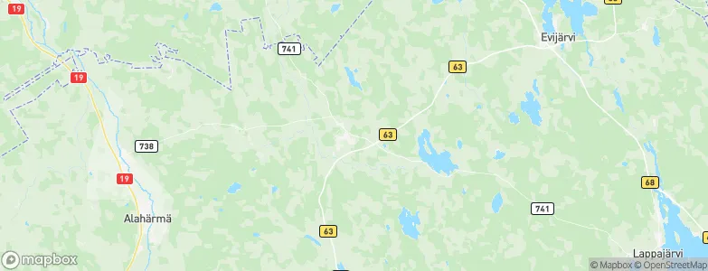 Kortesjärvi, Finland Map