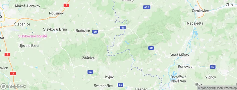 Koryčany, Czechia Map