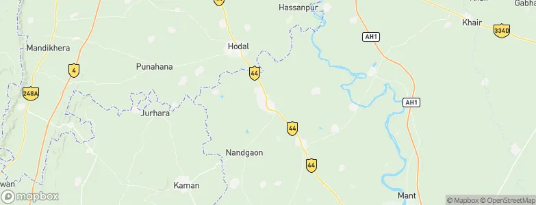 Kosi, India Map