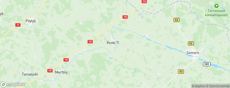Koski Tl, Finland Map