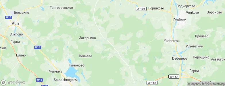Kosmynka, Russia Map