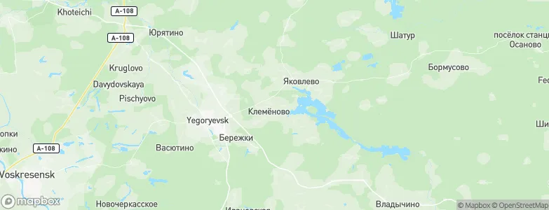 Kostino, Russia Map