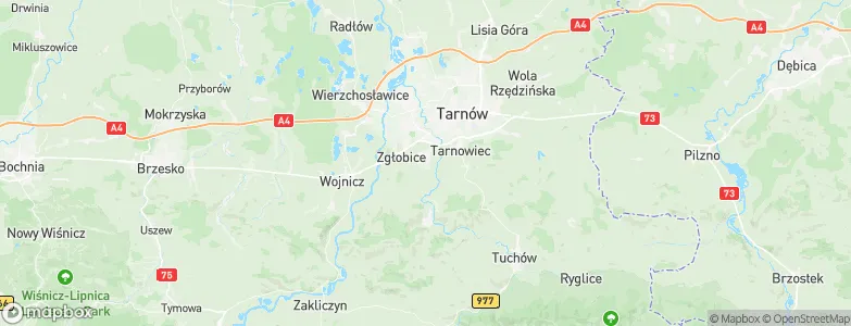 Koszyce, Poland Map