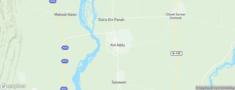 Kot Addu, Pakistan Map