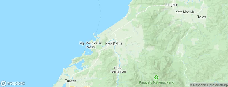 Kota Belud, Malaysia Map