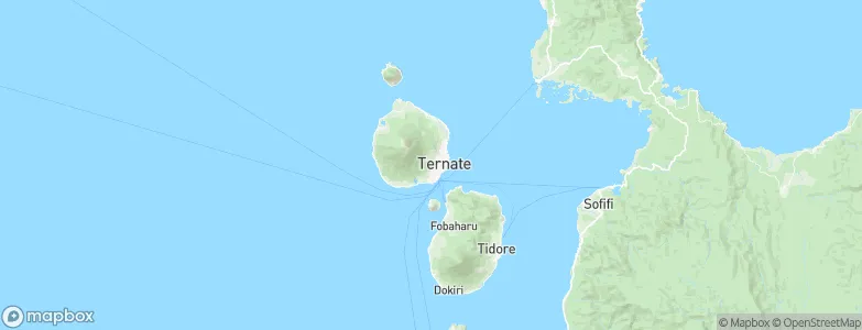 Kota Ternate, Indonesia Map
