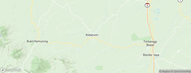 Kotabumi, Indonesia Map