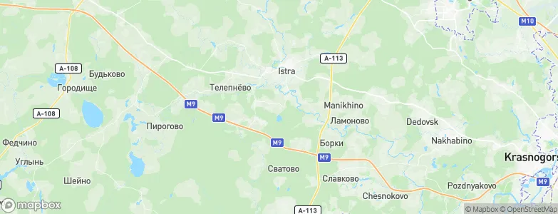 Koterevo, Russia Map