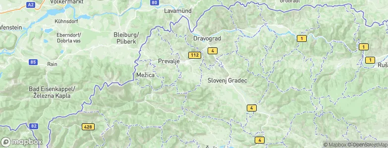 Kotlje, Slovenia Map