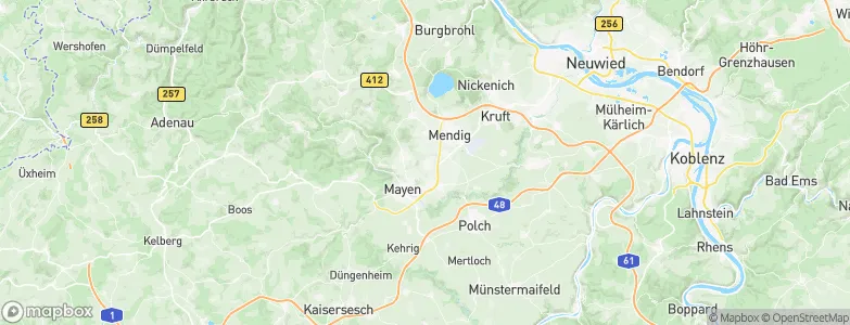 Kottenheim, Germany Map