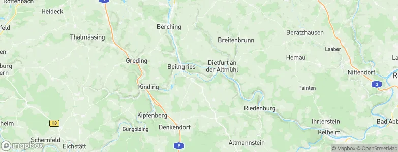Kottingwörth, Germany Map