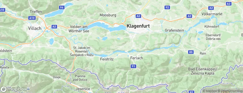 Köttmannsdorf, Austria Map