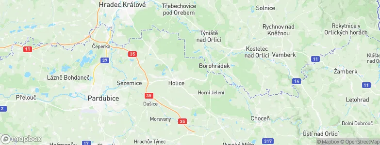 Koudelka, Czechia Map