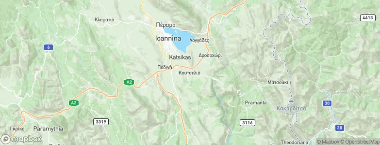 Koutselio, Greece Map