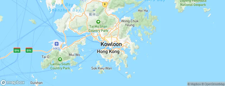 Kowloon, Hong Kong Map