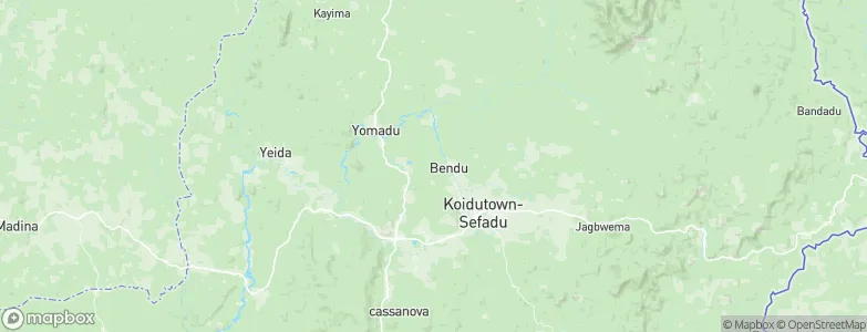 Koyima, Sierra Leone Map