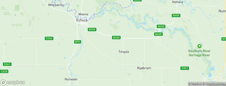 Koyuga, Australia Map