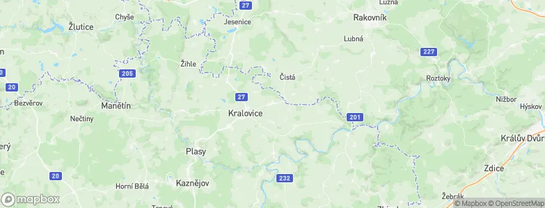 Kožlany, Czechia Map