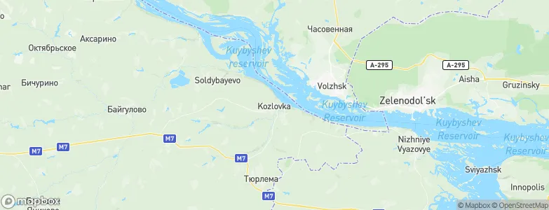 Kozlovka, Russia Map
