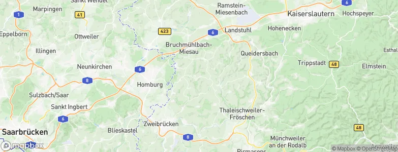 Krähenberg, Germany Map