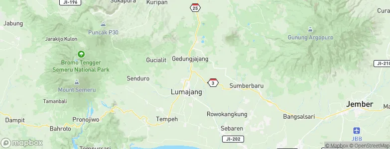 Krajan Baru, Indonesia Map