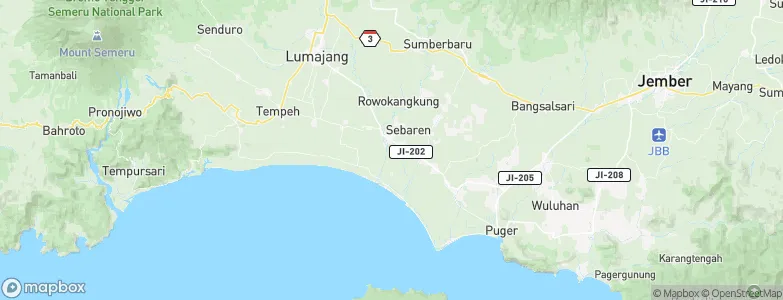 Krajan Dua Keting, Indonesia Map
