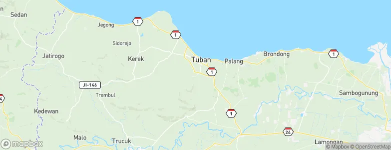 Krajan Prunggahan Wetan, Indonesia Map