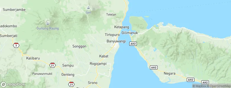 Krajan Selatan, Indonesia Map