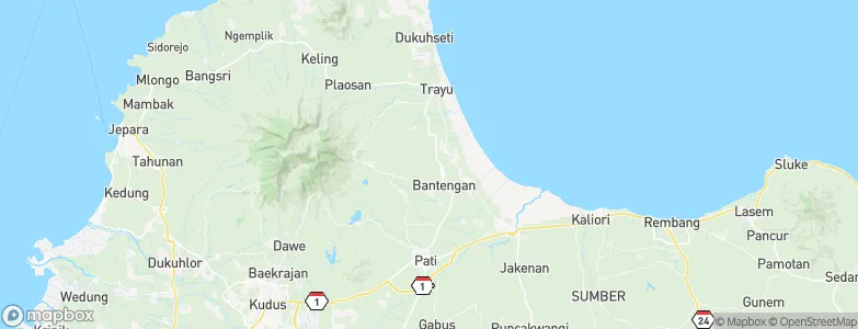Krajan Tanjungrejo, Indonesia Map