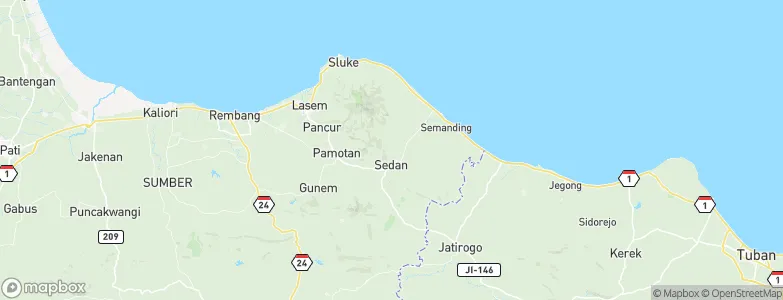 Krajanpondong, Indonesia Map