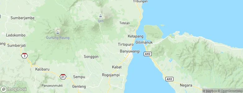 Krajanputuk, Indonesia Map