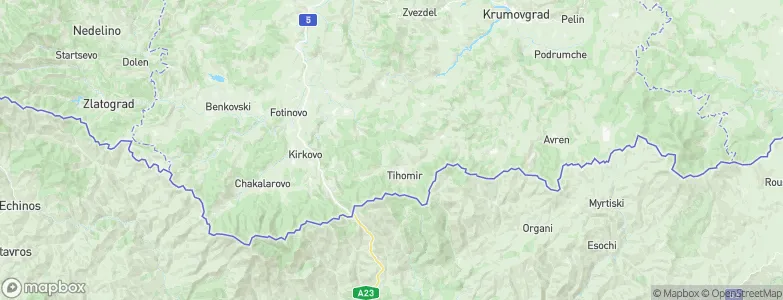 Kran, Bulgaria Map