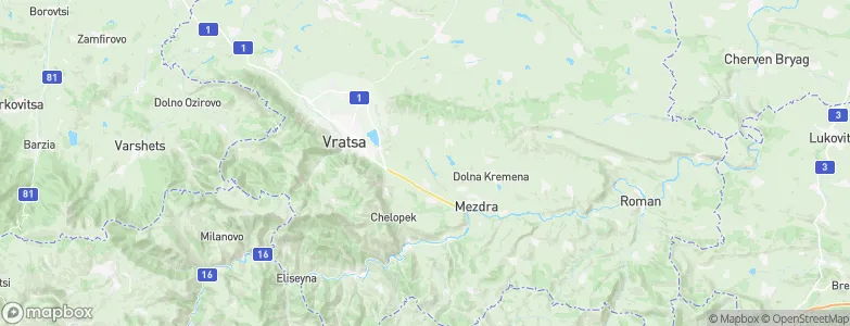 Krapets, Bulgaria Map
